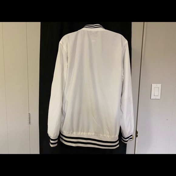 White Mesh Windbreaker - Picture 3 of 3